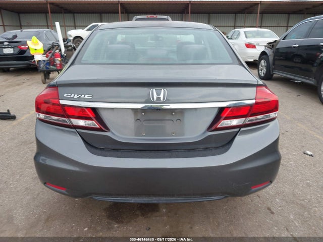 46146480 :رقم المزاد ، 2HGFB2F51DH560146 vin ، 2013 Honda Civic Lx مزاد بيع