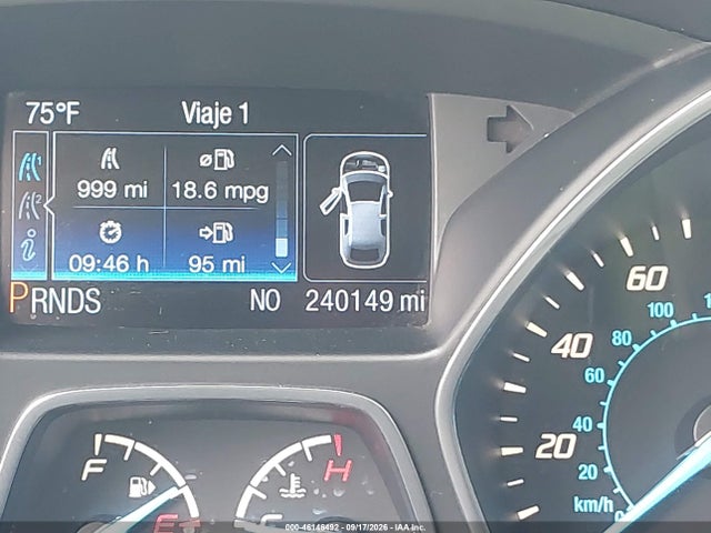 2014 Ford Escape Titanium მანქანა იყიდება აუქციონზე, vin: 1FMCU9J96EUA22616, აუქციონის ნომერი: 46146492