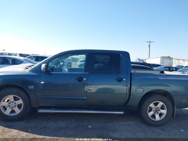2004 Nissan Titan Se მანქანა იყიდება აუქციონზე, vin: 1N6AA07A04N501668, აუქციონის ნომერი: 46146519