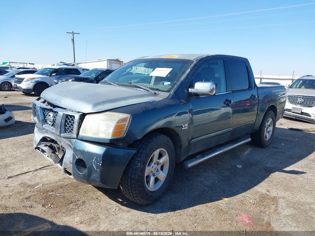 2004 Nissan Titan Se მანქანა იყიდება აუქციონზე, vin: 1N6AA07A04N501668, აუქციონის ნომერი: 46146519