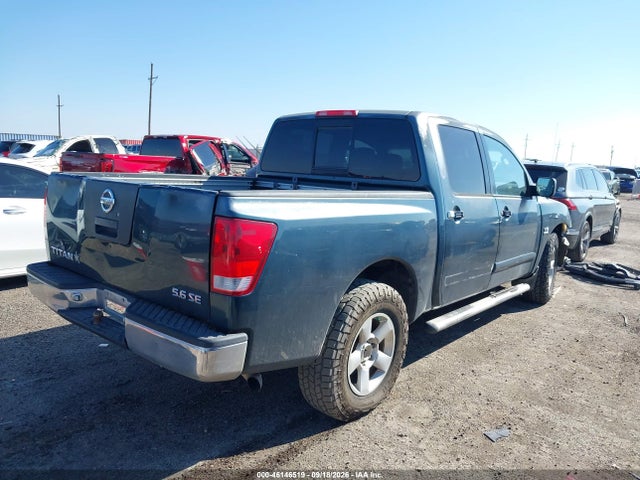 2004 Nissan Titan Se მანქანა იყიდება აუქციონზე, vin: 1N6AA07A04N501668, აუქციონის ნომერი: 46146519