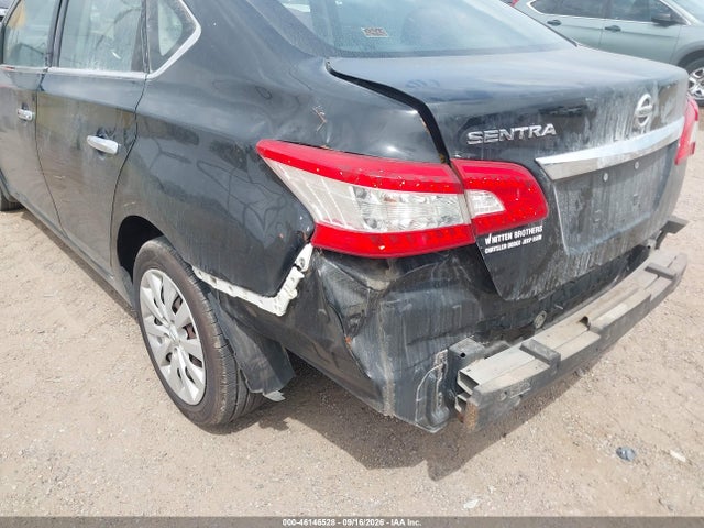 2015 Nissan Sentra S მანქანა იყიდება აუქციონზე, vin: 3N1AB7APXFY270809, აუქციონის ნომერი: 46146528