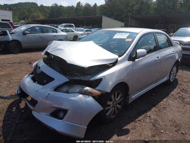 46146540 :رقم المزاد ، 1NXBU4EE1AZ295835 vin ، 2010 Toyota Corolla S مزاد بيع