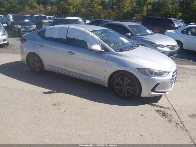 2018 Hyundai Elantra Sel მანქანა იყიდება აუქციონზე, vin: 5NPD84LF4JH294489, აუქციონის ნომერი: 46146562