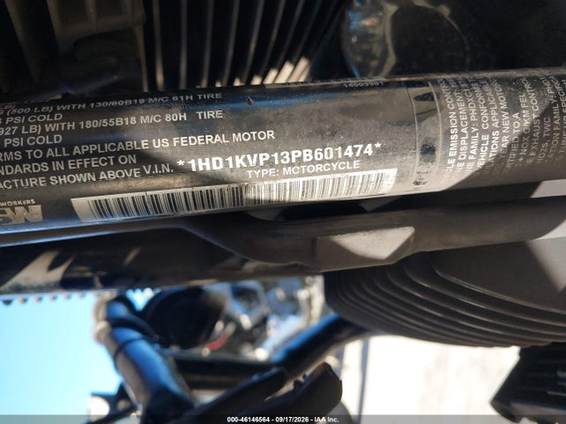 46146564 :رقم المزاد ، 1HD1KVP13PB601474 vin ، 2023 Harley-davidson Flhrxs مزاد بيع