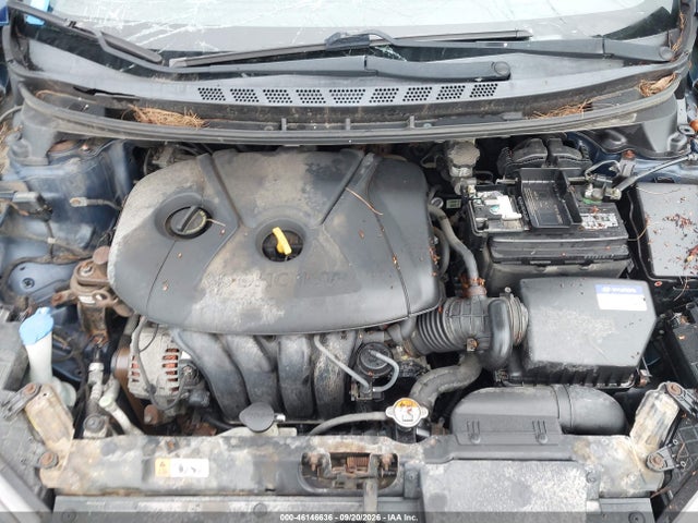 2013 Hyundai Elantra Gs მანქანა იყიდება აუქციონზე, vin: KMHDH6AE5DU011254, აუქციონის ნომერი: 46146636