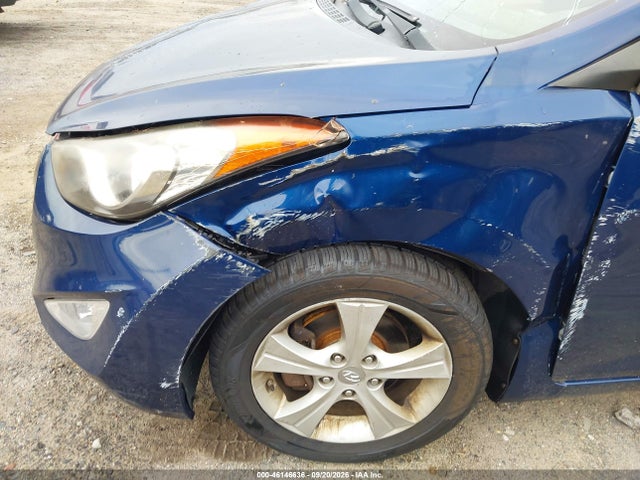 2013 Hyundai Elantra Gs მანქანა იყიდება აუქციონზე, vin: KMHDH6AE5DU011254, აუქციონის ნომერი: 46146636
