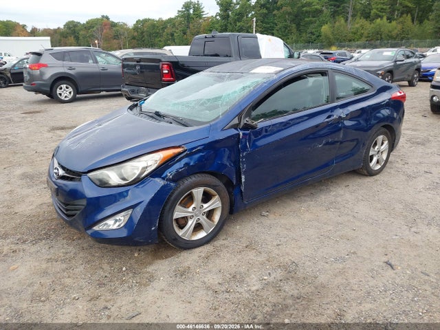 2013 Hyundai Elantra Gs მანქანა იყიდება აუქციონზე, vin: KMHDH6AE5DU011254, აუქციონის ნომერი: 46146636