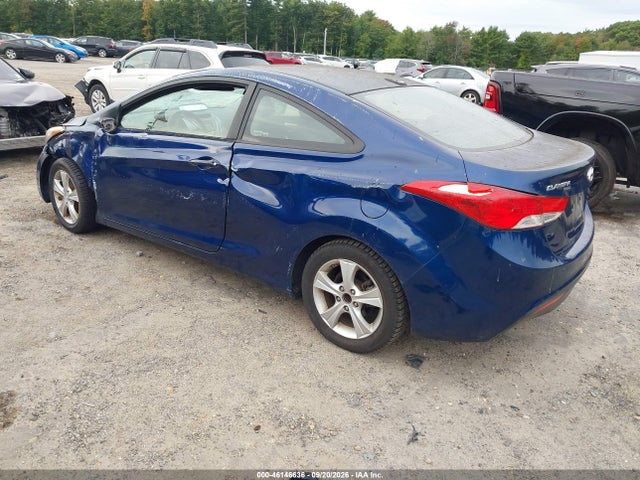 2013 Hyundai Elantra Gs მანქანა იყიდება აუქციონზე, vin: KMHDH6AE5DU011254, აუქციონის ნომერი: 46146636