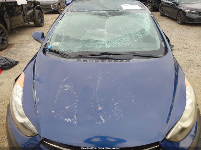 2013 Hyundai Elantra Gs მანქანა იყიდება აუქციონზე, vin: KMHDH6AE5DU011254, აუქციონის ნომერი: 46146636