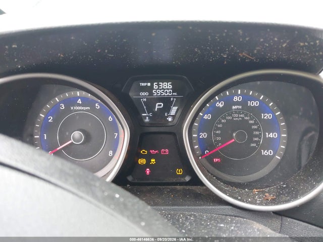 2013 Hyundai Elantra Gs მანქანა იყიდება აუქციონზე, vin: KMHDH6AE5DU011254, აუქციონის ნომერი: 46146636