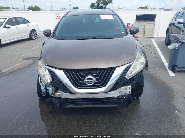 46146677 :رقم المزاد ، 5N1AZ2MH2FN214968 vin ، 2015 Nissan Murano Sv مزاد بيع