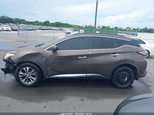 46146677 :رقم المزاد ، 5N1AZ2MH2FN214968 vin ، 2015 Nissan Murano Sv مزاد بيع