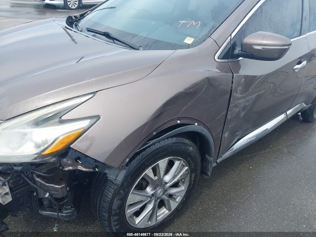 46146677 :رقم المزاد ، 5N1AZ2MH2FN214968 vin ، 2015 Nissan Murano Sv مزاد بيع