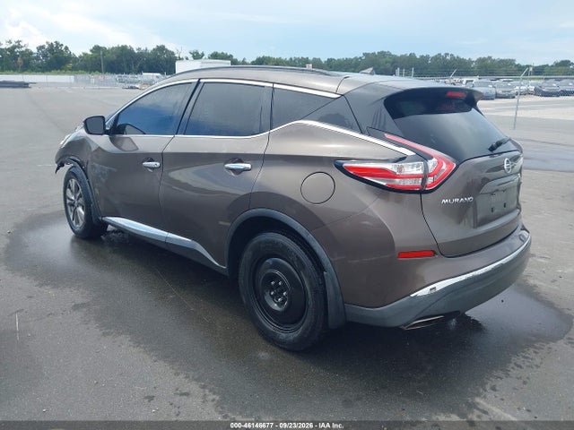 46146677 :رقم المزاد ، 5N1AZ2MH2FN214968 vin ، 2015 Nissan Murano Sv مزاد بيع