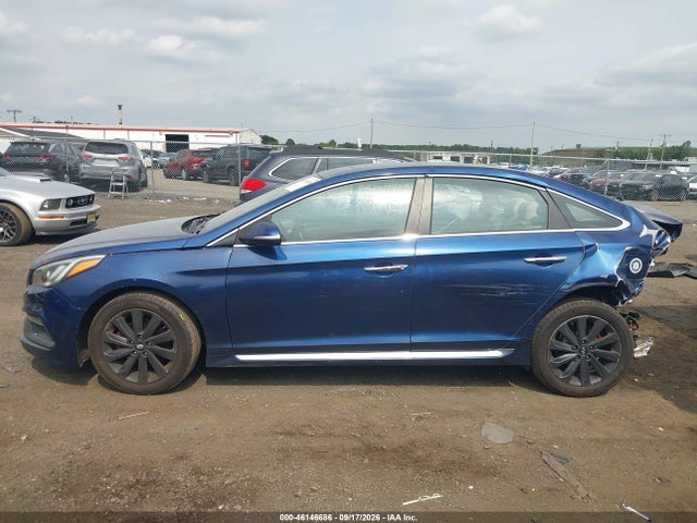 2016 Hyundai Sonata Sport მანქანა იყიდება აუქციონზე, vin: 5NPE34AF7GH416275, აუქციონის ნომერი: 46146686