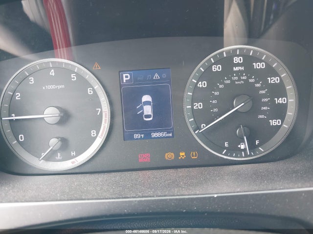 2016 Hyundai Sonata Sport მანქანა იყიდება აუქციონზე, vin: 5NPE34AF7GH416275, აუქციონის ნომერი: 46146686