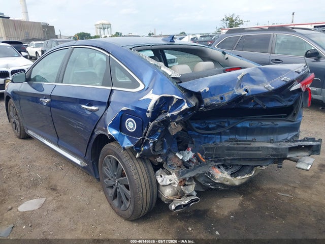 2016 Hyundai Sonata Sport მანქანა იყიდება აუქციონზე, vin: 5NPE34AF7GH416275, აუქციონის ნომერი: 46146686