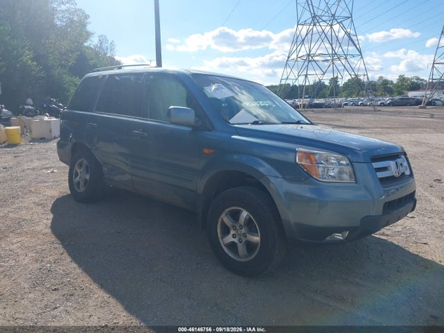 2006 Honda Pilot Ex-l მანქანა იყიდება აუქციონზე, vin: 5FNYF18566B009495, აუქციონის ნომერი: 46146756