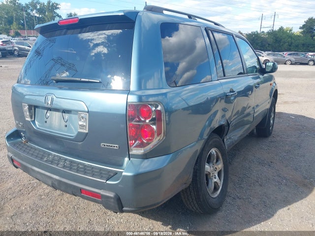 2006 Honda Pilot Ex-l მანქანა იყიდება აუქციონზე, vin: 5FNYF18566B009495, აუქციონის ნომერი: 46146756