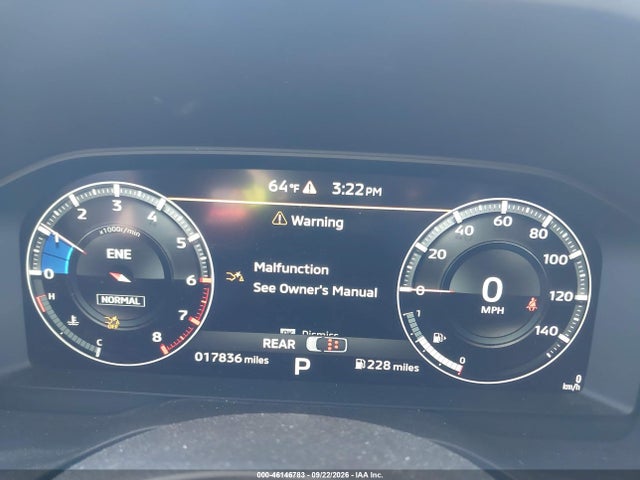Aukcja sprzedaży 2022 Mitsubishi Outlander Sel, vin: JA4J4VA88NZ043332, numer aukcji: 46146783