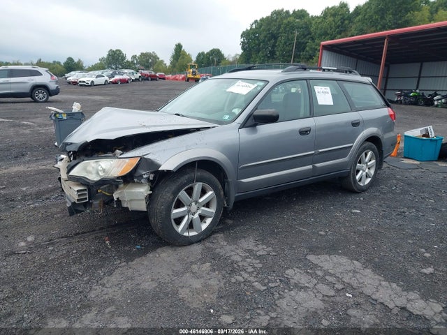 2009 Subaru Outback 2.5i მანქანა იყიდება აუქციონზე, vin: 4S4BP61C097333539, აუქციონის ნომერი: 46146806