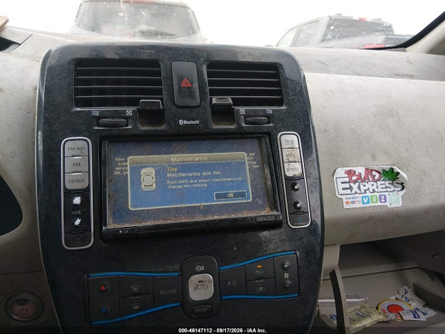 Продажа на аукционе авто 2011 Nissan Leaf Sl, vin: JN1AZ0CP4BT008724, номер лота: 46147112