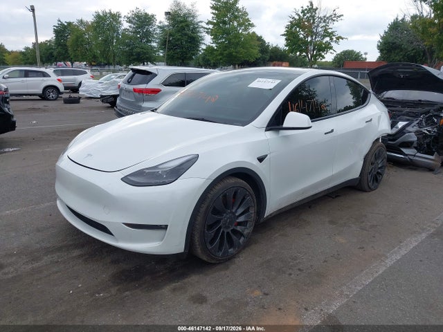 46147142 :رقم المزاد ، 7SAYGDEF6PF663669 vin ، 2023 Tesla Model Y Performance Dual Motor All-wheel Drive مزاد بيع