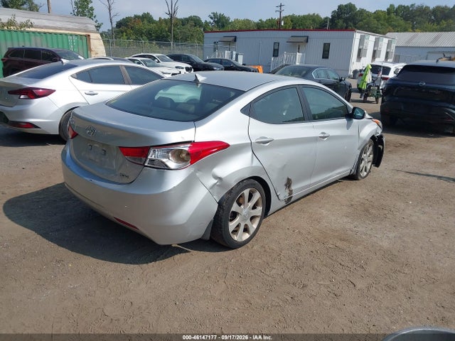 46147177 :رقم المزاد ، KMHDH4AE1CU345347 vin ، 2012 Hyundai Elantra Limited (ulsan Plant) مزاد بيع