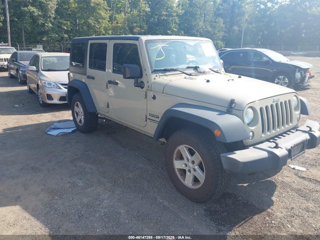 Aukcja sprzedaży 2017 Jeep Wrangler Unlimited Sport 4x4, vin: 1C4BJWDGXHL598365, numer aukcji: 46147298