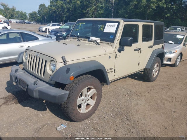 Aukcja sprzedaży 2017 Jeep Wrangler Unlimited Sport 4x4, vin: 1C4BJWDGXHL598365, numer aukcji: 46147298
