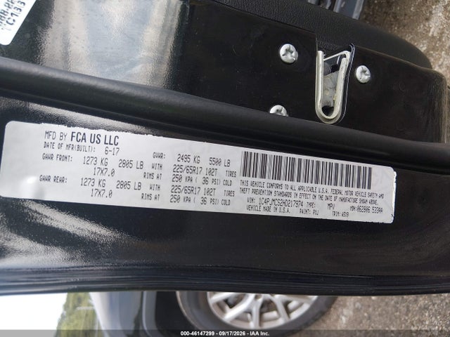 Продажа на аукционе авто 2017 Jeep Cherokee Latitude 4x4, vin: 1C4PJMCS2HD217974, номер лота: 46147299