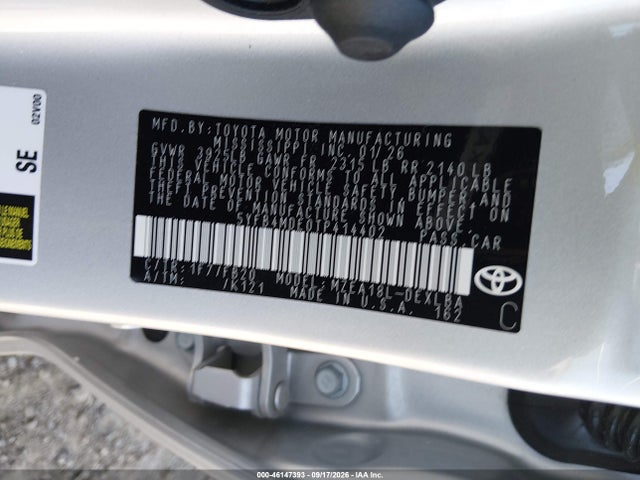 5YFB4MDE0TP414402 Toyota COROLLA LE