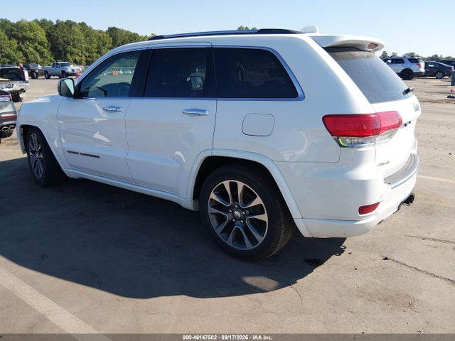 Aukcja sprzedaży 2018 Jeep Grand Cherokee Overland 4x4, vin: 1C4RJFCG2JC375615, numer aukcji: 46147502