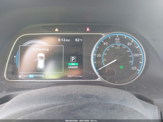 2022 Nissan Leaf Sv მანქანა იყიდება აუქციონზე, vin: 1N4AZ1CV5NC553455, აუქციონის ნომერი: 46147504