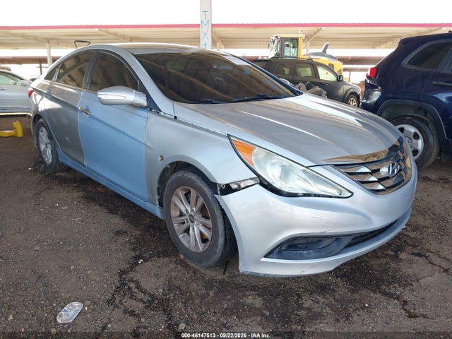 2014 Hyundai Sonata Gls მანქანა იყიდება აუქციონზე, vin: 5NPEB4AC2EH908170, აუქციონის ნომერი: 46147513