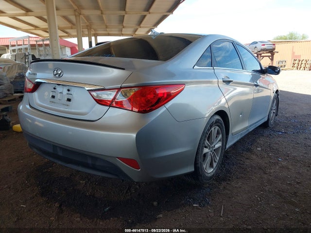 2014 Hyundai Sonata Gls მანქანა იყიდება აუქციონზე, vin: 5NPEB4AC2EH908170, აუქციონის ნომერი: 46147513