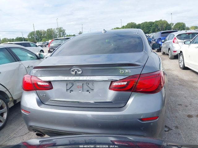 Продажа на аукционе авто 2017 Infiniti Q70 3.7x, vin: JN1BY1AR9HM770063, номер лота: 46147591