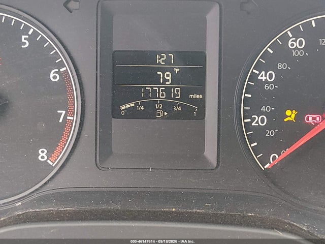 46147614 :رقم المزاد ، 3VW1K7AJ9CM317109 vin ، 2012 Volkswagen Jetta 2.0l S مزاد بيع