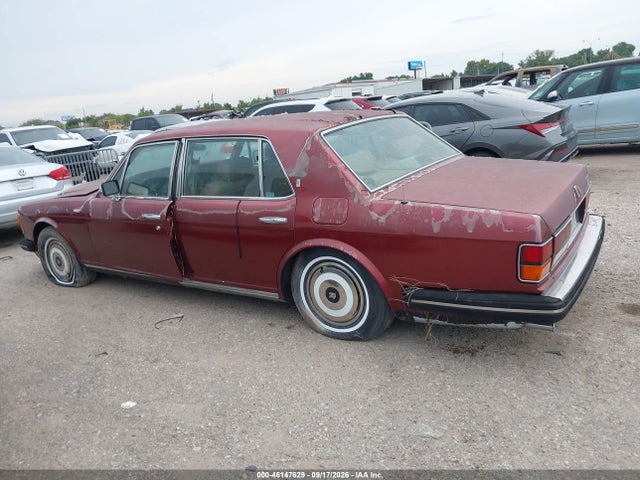 46147629 :رقم المزاد ، SCAZN42A4GCX16048 vin ، 1986 Rolls-royce Silver Spur مزاد بيع
