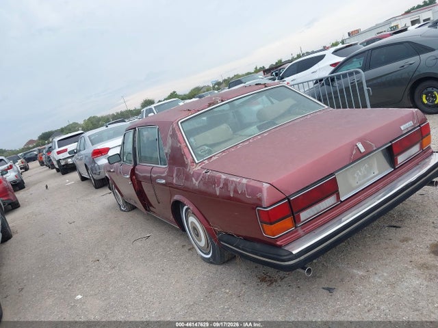 46147629 :رقم المزاد ، SCAZN42A4GCX16048 vin ، 1986 Rolls-royce Silver Spur مزاد بيع