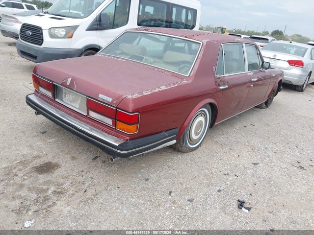 46147629 :رقم المزاد ، SCAZN42A4GCX16048 vin ، 1986 Rolls-royce Silver Spur مزاد بيع