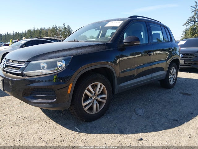 2016 Volkswagen Tiguan S მანქანა იყიდება აუქციონზე, vin: WVGBV7AX8GW606793, აუქციონის ნომერი: 46147685
