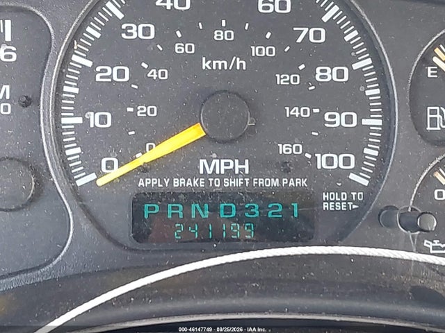 46147749 :رقم المزاد ، 1GNEC13TXYJ112634 vin ، 2000 Chevrolet Tahoe All New Ls مزاد بيع