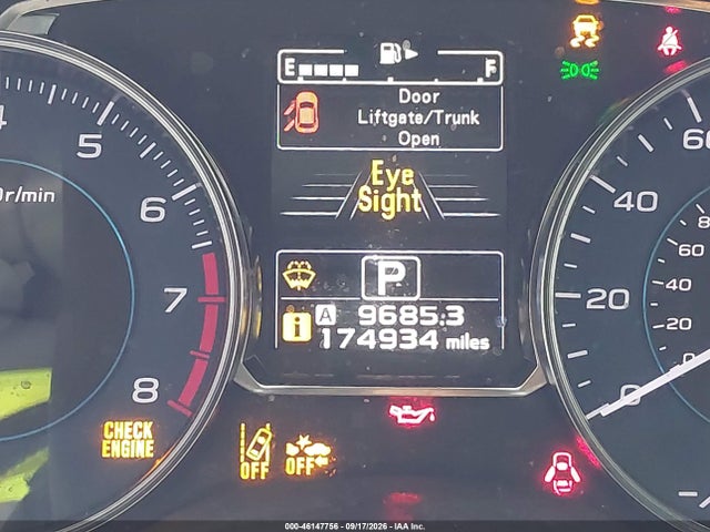 Продаж на аукціоні авто 2017 Subaru Crosstrek 2.0i Limited, vin: JF2GPANC6HH207638, номер лоту: 46147756