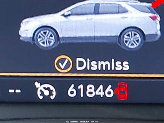 46147767 :رقم المزاد ، 3GNAXYEX0LS526086 vin ، 2020 Chevrolet Equinox Awd Premier 2.0l Turbo مزاد بيع