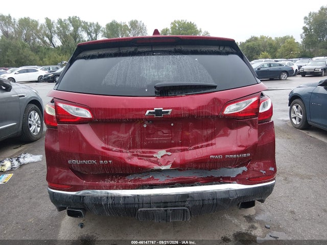 46147767 :رقم المزاد ، 3GNAXYEX0LS526086 vin ، 2020 Chevrolet Equinox Awd Premier 2.0l Turbo مزاد بيع