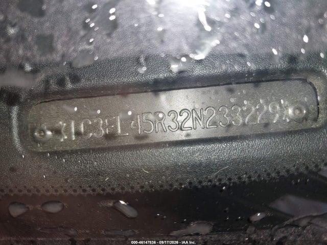 2002 Chrysler Sebring Lx მანქანა იყიდება აუქციონზე, vin: 1C3EL45R32N233229, აუქციონის ნომერი: 46147836