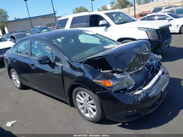 Продаж на аукціоні авто 2012 Honda Civic Ex-l, vin: 19XFB2F9XCE331847, номер лоту: 46147838