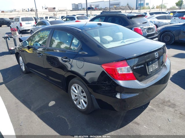 Продаж на аукціоні авто 2012 Honda Civic Ex-l, vin: 19XFB2F9XCE331847, номер лоту: 46147838